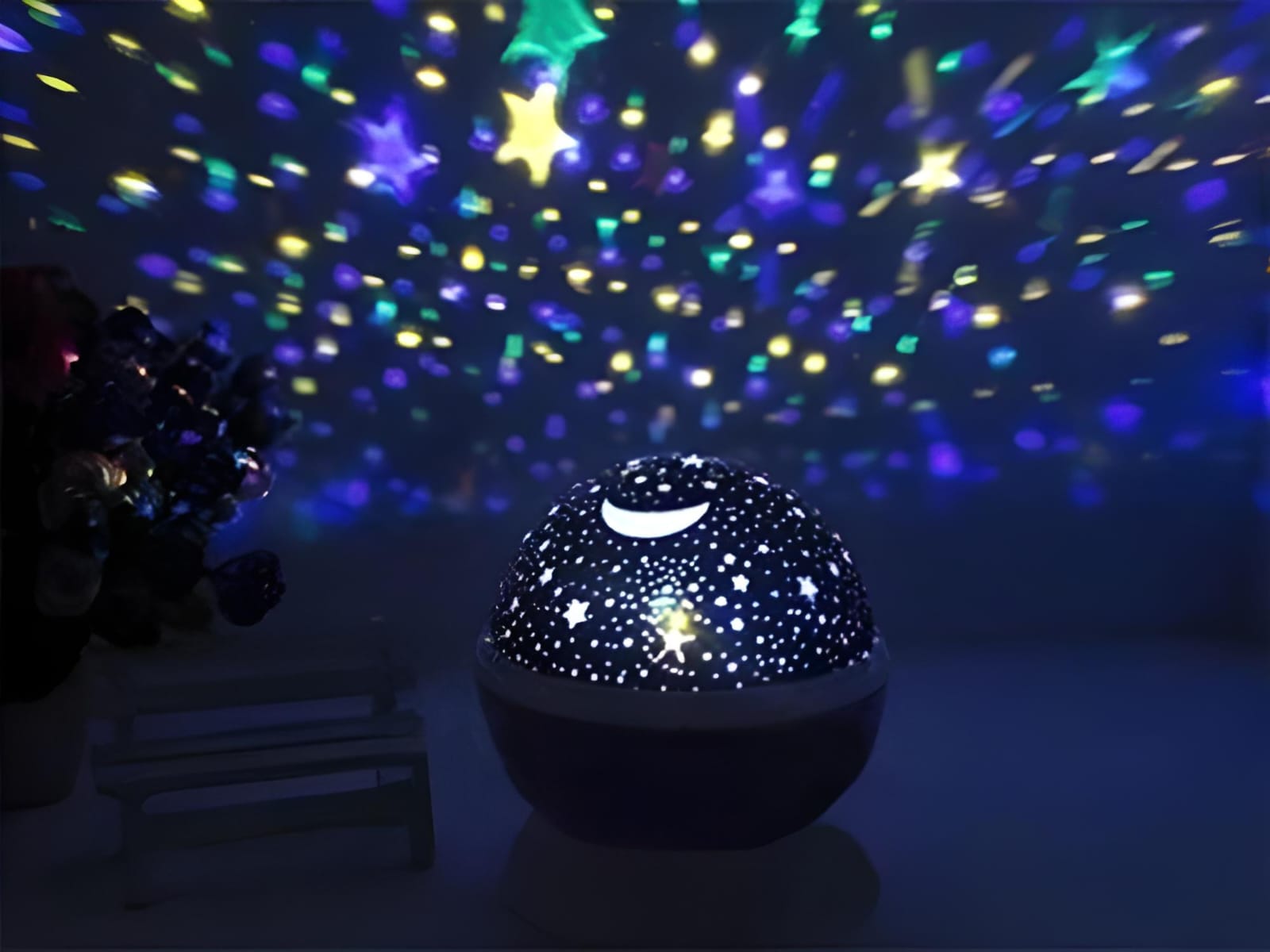 360° Moon Light Projector