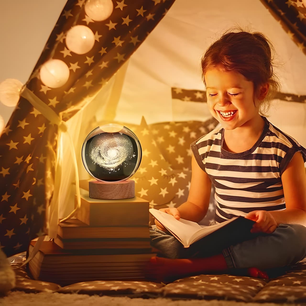 3D Galaxy Ball Night Lamp
