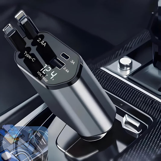 Retractable Car Phone Charger