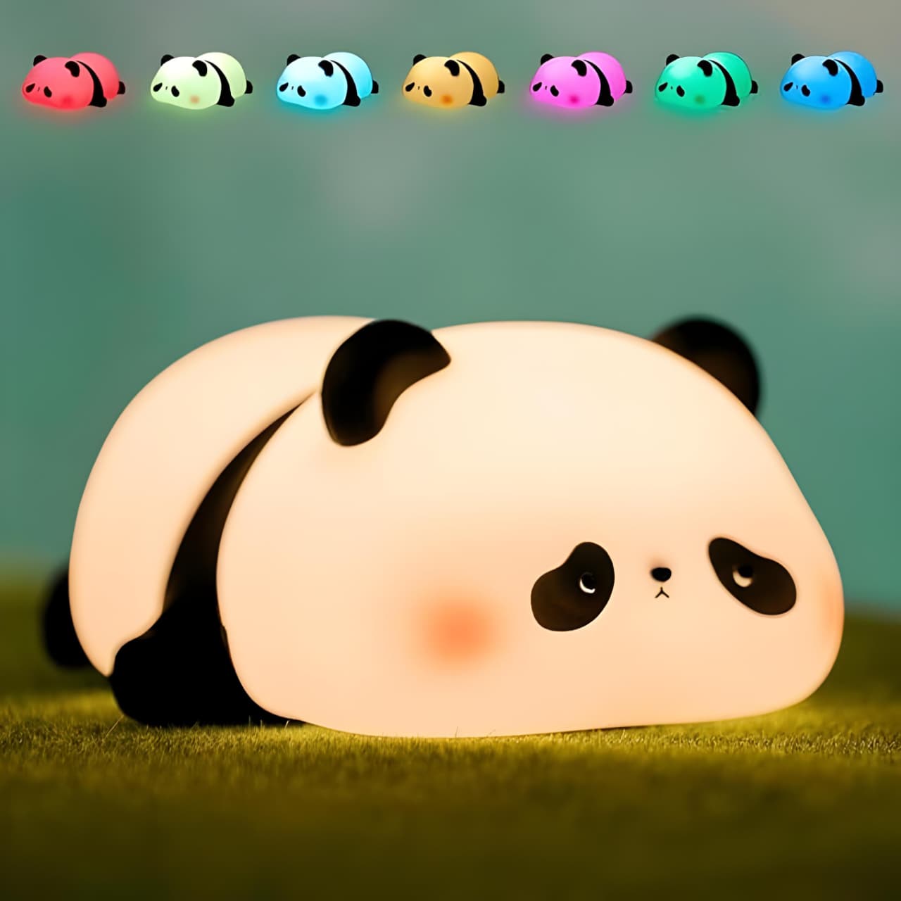 Lying Panda Night Lamp