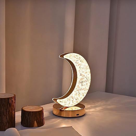 Moon Crystal Lamp