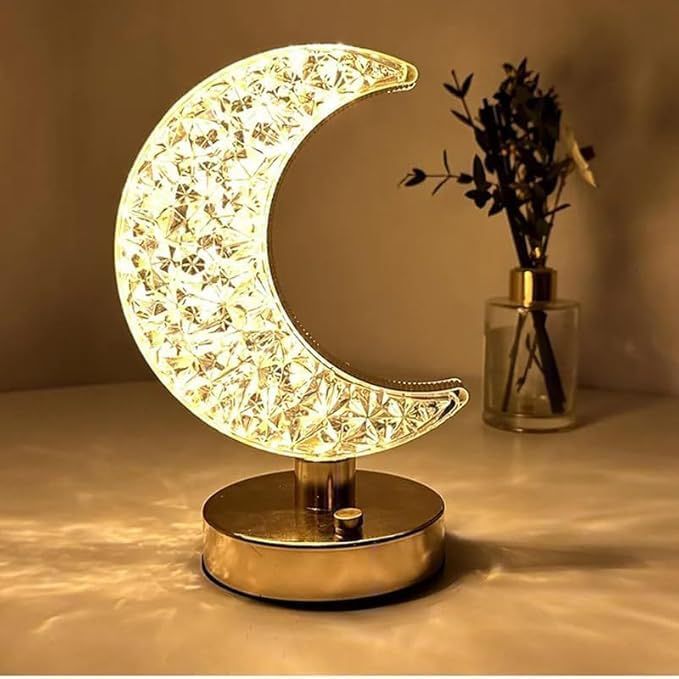 Moon Crystal Lamp