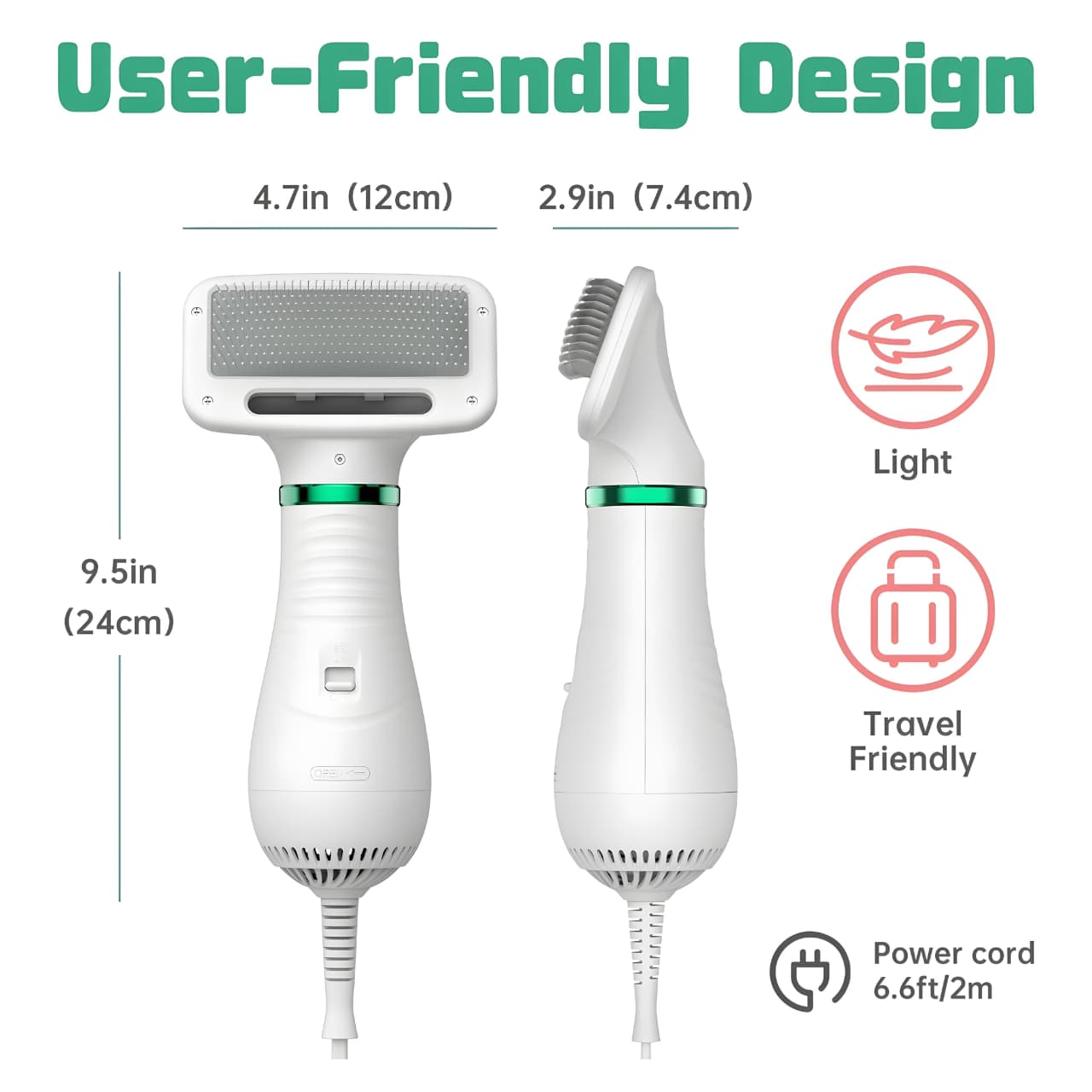 Pet Grooming Dryer with Steam