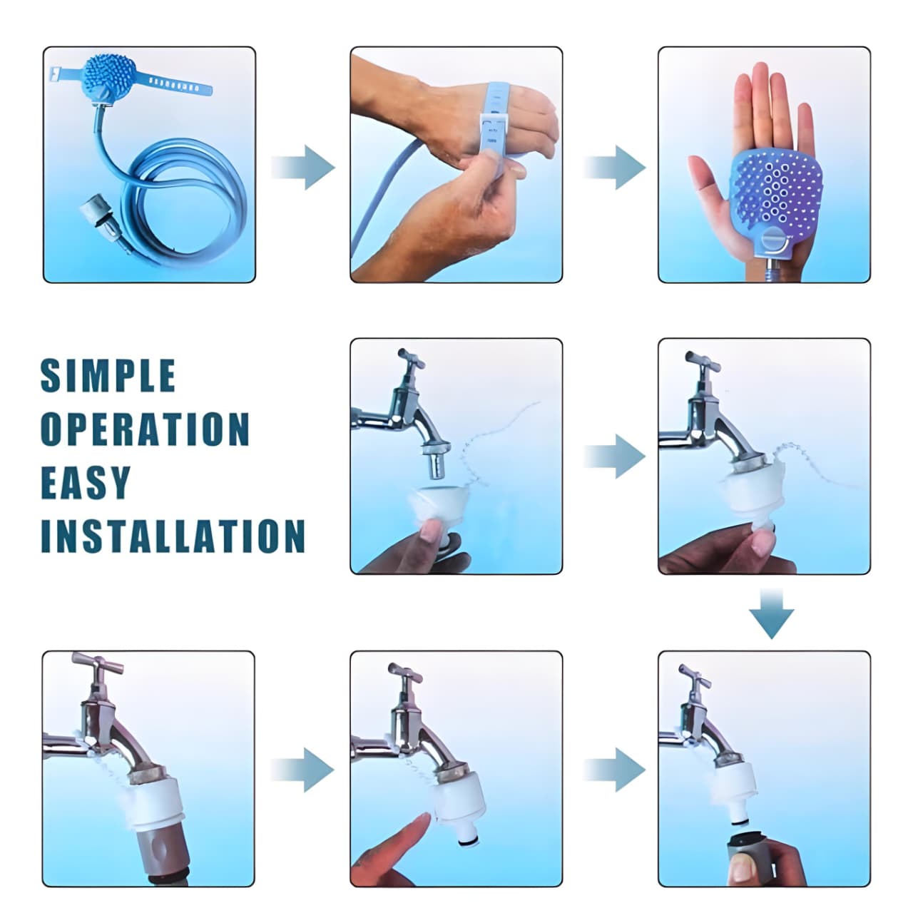 Pet Dog Shower Sprayer