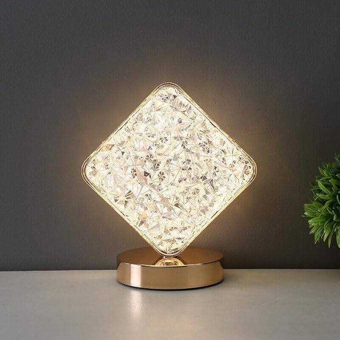 Square Crystal Lamp