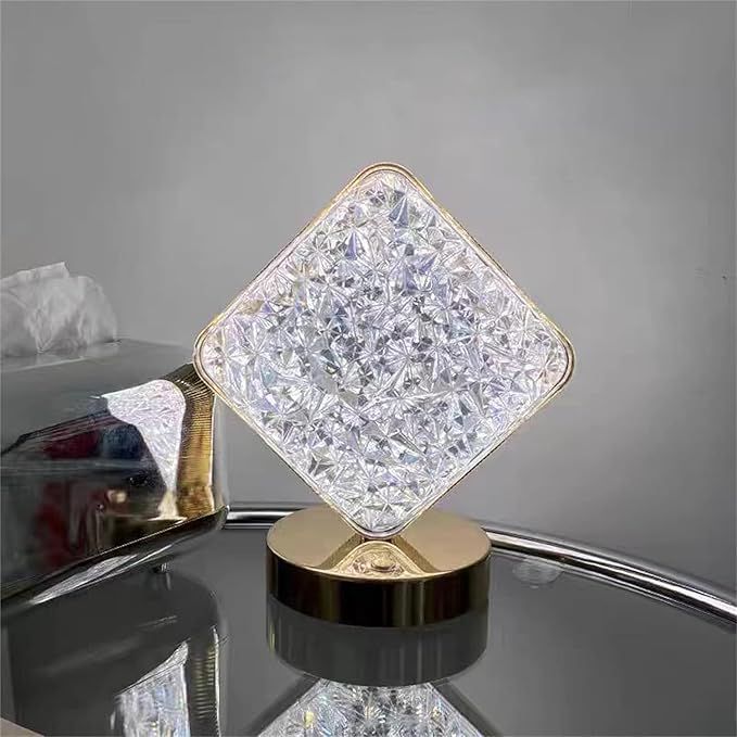 Square Crystal Lamp