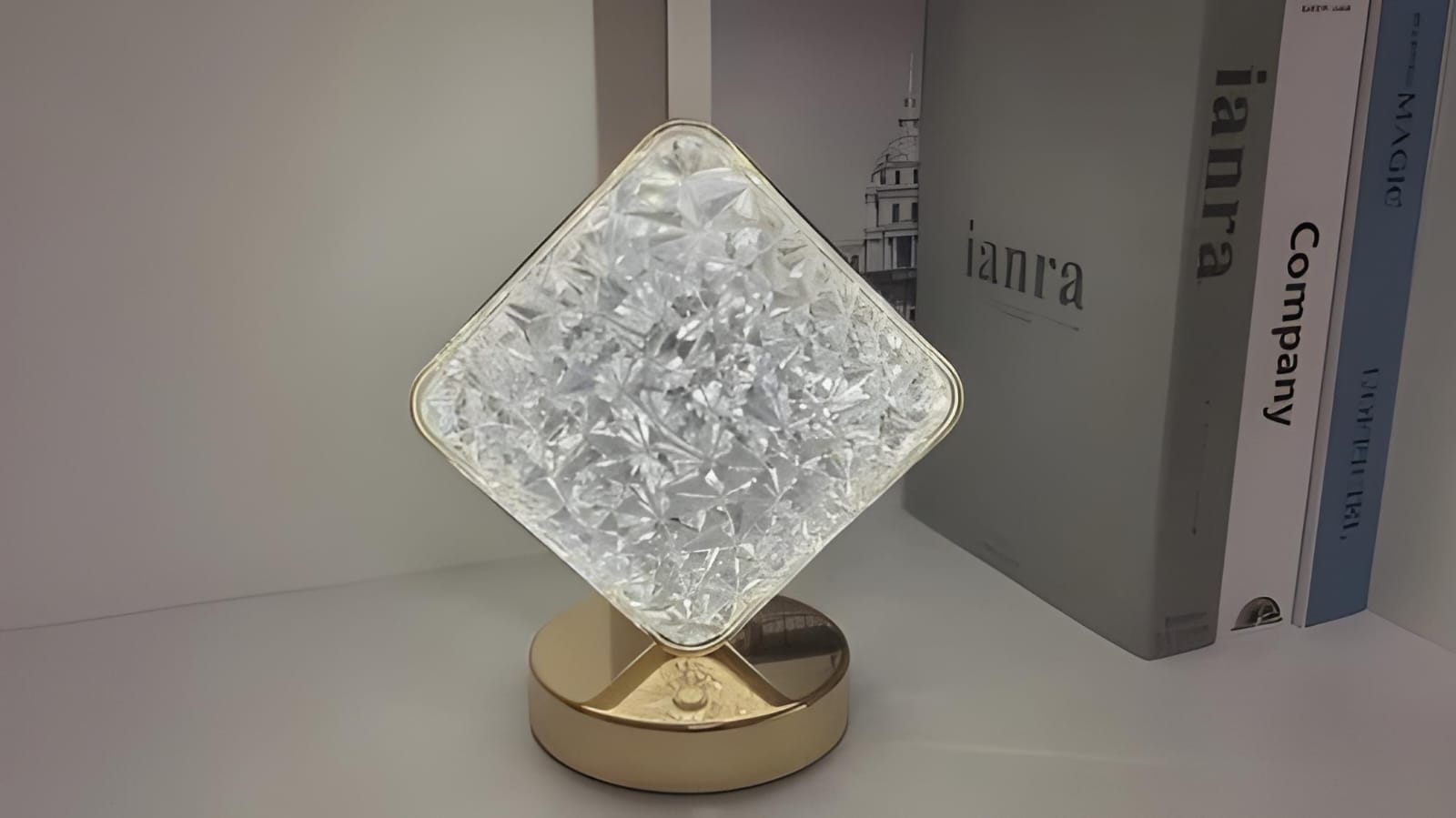 Square Crystal Lamp