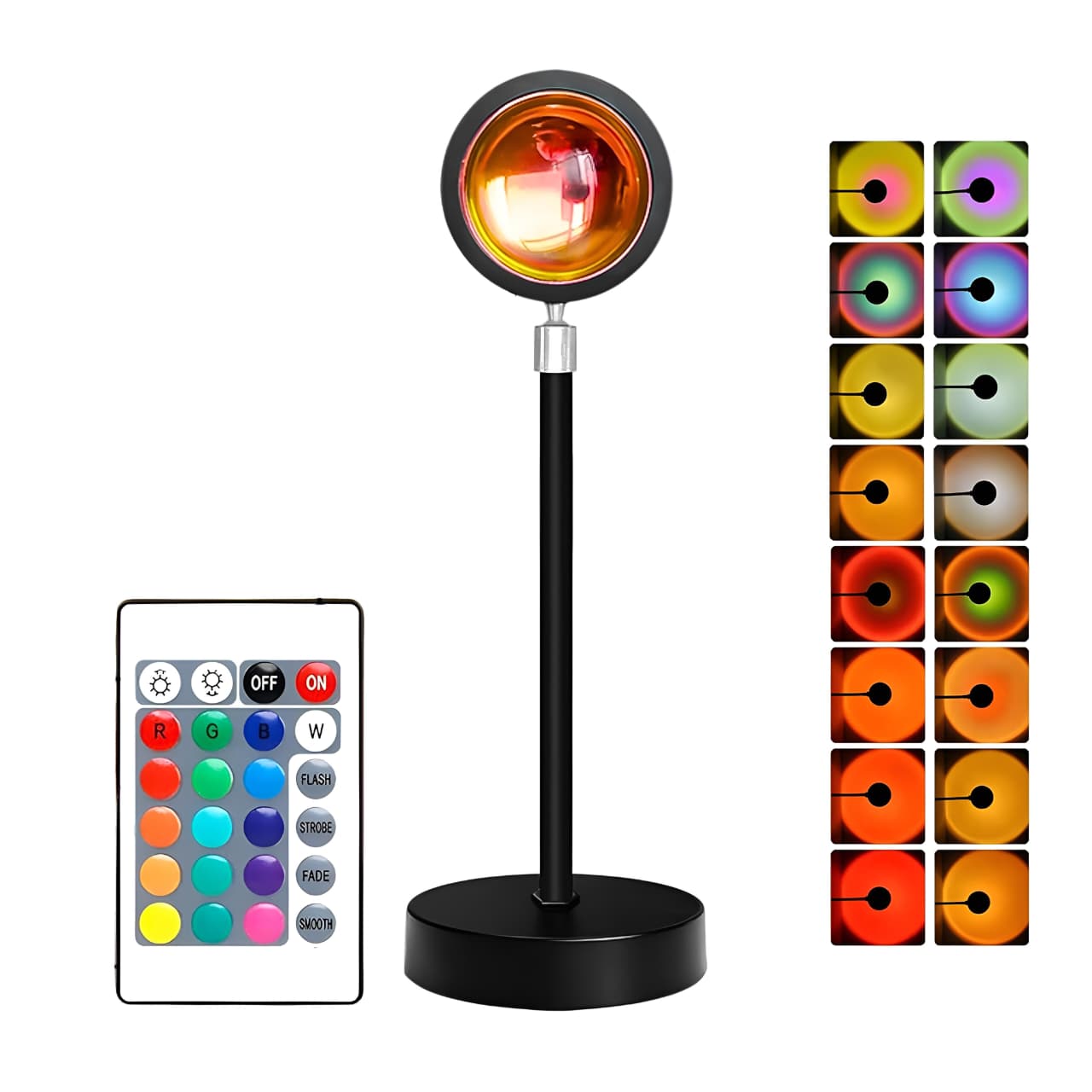 16 in 1 Sunset Light